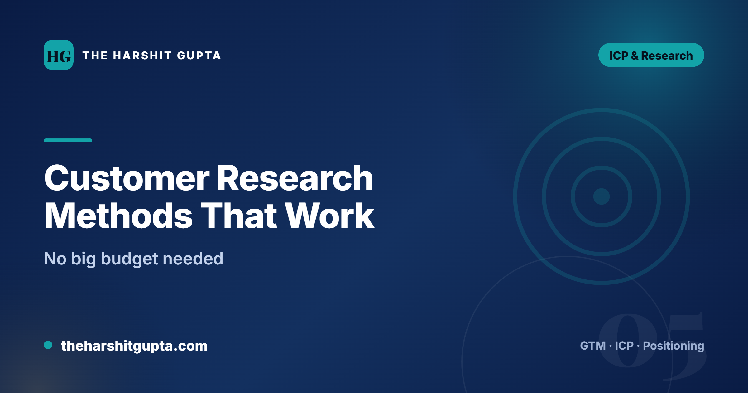 Customer Research Methods That Actually Work (Without a Big Budget)